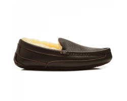 Мужские кожаные мокасины Ascot - Шоколадные