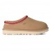 Tasman II Slipper - Sand / Dark Cherry