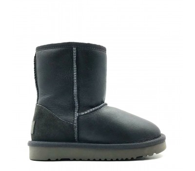 Угги Детские Обливные Серые