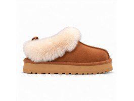 Kids Tazelle Platform Chestnut