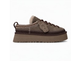 Heritage Lace-Up Slipper Hickory
