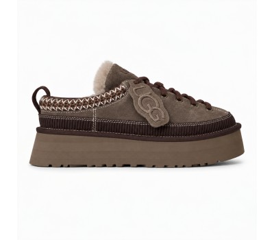 Heritage Lace-Up Slipper Hickory