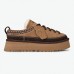 Heritage Lace-Up Slipper Chestnut