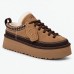 Heritage Lace-Up Slipper Chestnut
