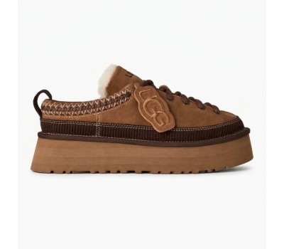 Heritage Lace-Up Slipper Chestnut Heritage Lace-Up Slipper Chestnut