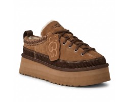 Heritage Lace-Up Slipper Chestnut Heritage Lace-Up Slipper Chestnut