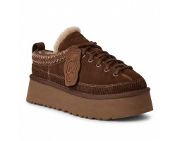 Heritage Lace-Up Slipper Hickory Heritage Lace-Up Slipper Hickory