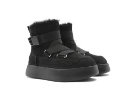 Женские UGG Boom Buckle Boot - Black