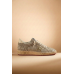 Golden Goose Ball Star in Beige Suede with Gold Metallic Leather Star and Bead Lettering Golden Goose Ball Star in Beige Suede with Gold Metallic Leather Star and Bead Lettering