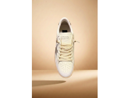 Ball Star White Silver Metallic Gold Glitter
