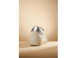 Super-Star With Silver Heel Tab and Metal Stud Lettering