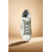 Golden Goose Super-Star With Silver Heel Tab and Metal Stud Lettering Golden Goose Super-Star With Silver Heel Tab and Metal Stud Lettering