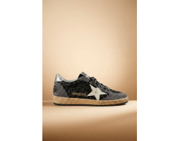 Ball Star Black Glitter Grey White