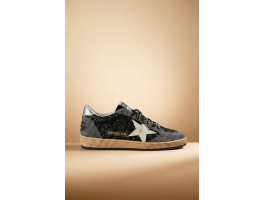 Ball Star Black Glitter Grey White