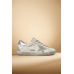 Golden Goose Super-Star With Silver Heel Tab and Metal Stud Lettering Golden Goose Super-Star With Silver Heel Tab and Metal Stud Lettering