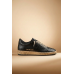 Golden Goose Ball Star in Black Nappa With Suede Star and Nappa Heel Tab Golden Goose Ball Star in Black Nappa With Suede Star and Nappa Heel Tab