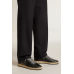 Golden Goose Ball Star in Black Nappa With Suede Star and Nappa Heel Tab Golden Goose Ball Star in Black Nappa With Suede Star and Nappa Heel Tab