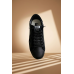 Super-Star in Black Nappa With Suede Details and Black Foxing