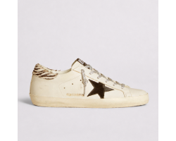 Super-Star Zebra Print Heel Tab