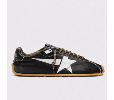 Golden Goose Marathon Speed Tobacco Suede Silver Star Golden Goose Marathon Speed Tobacco Suede Silver Star