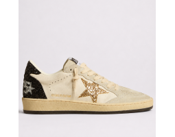 Ball Star Glitter Star Black Heel Tab