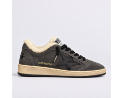Ball Star Winter - Graphite Suede with Black Leather Star Ball Star Winter - Graphite Suede with Black Leather Star