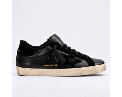 Super Star Winter - Black Nappa With Shearling Super Star Winter - Black Nappa With Shearling