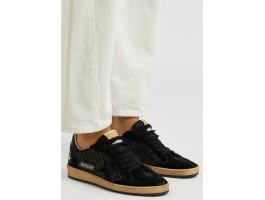 Ball-Star Wmns Black Glitter