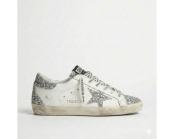 Super-Star Wmns White Silver Glitters Super-Star Wmns White Silver Glitters