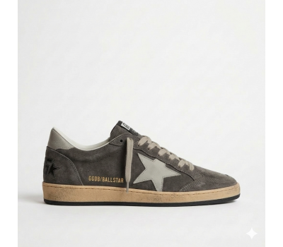 Golden Goose Ball Star Grey Cream