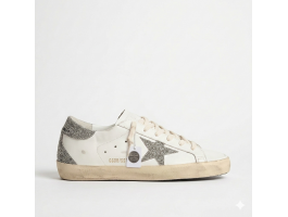 Super-Star With Silver Swarovski Crystal Star And Heel Tab