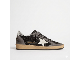 Ball Star Black Glitter Grey White
