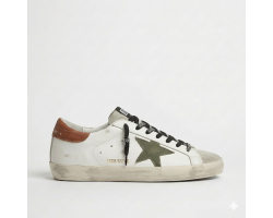 Super-Star With Olive Green Canvas Star Super-Star With Olive Green Canvas Star