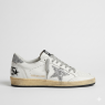 Ball Star White Star and Glitter Heel Tab
