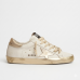 Golden Goose Super-Star Donna Con Foxing Sparkle Dorato