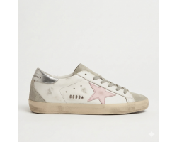 Super-Star Pink Star & Metallic Heel Tab