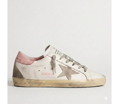 Golden Goose Super-Star Wmns White Pink
