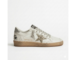 Ball Star Silver Glitter Ice Grey