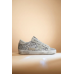 Golden Goose Super-Star in Silver Glitter With Ice-Gray Suede