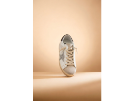 Super-Star Wmns White Silver Black Glitter