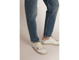 Super-Star Donna Con Foxing Sparkle Dorato