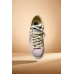 Golden Goose True-Star in Pastel Pink Suede With Silver Star and Heel Tab