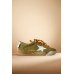 Golden Goose True-Star in Tobacco-Colored Suede With White Star and Platinum Heel Tab