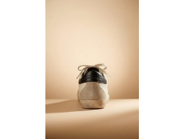 Super-Star Black Heel Tab