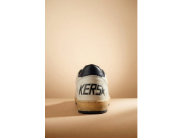 Ball Star Brown Suede Silver Glitter Star